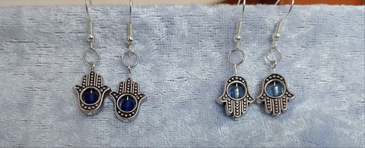 Hamsa Earrings
